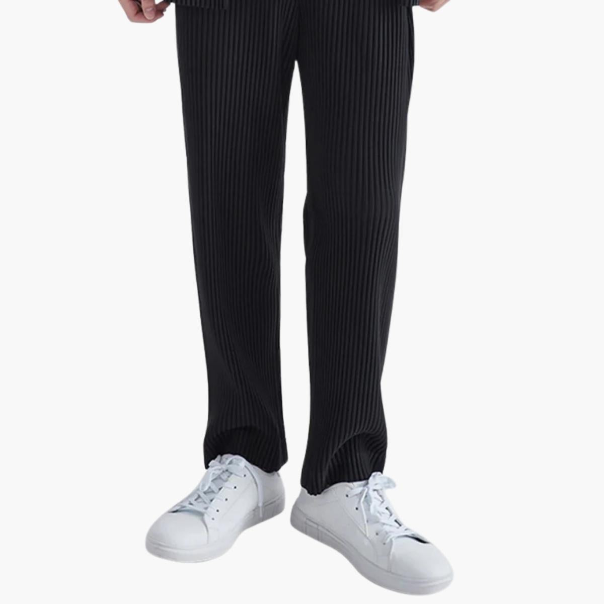 Ribbed Cotton Trousers