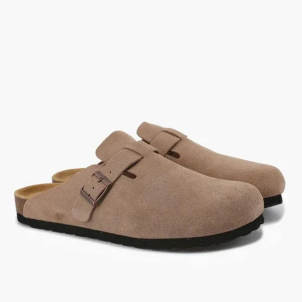 Suede Clog Shoes
