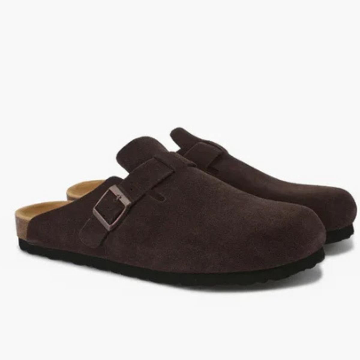 Suede Clog Shoes
