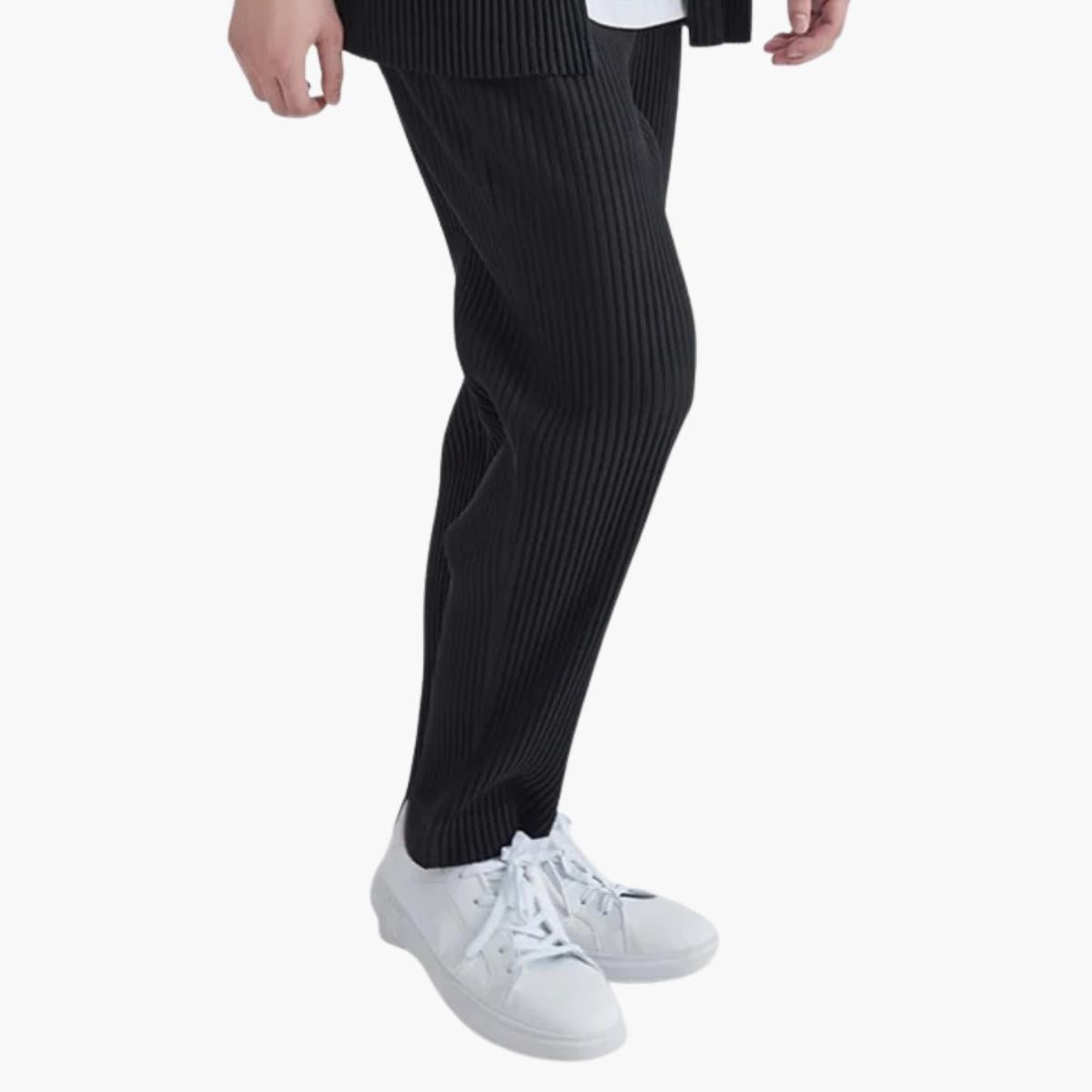 Ribbed Cotton Trousers