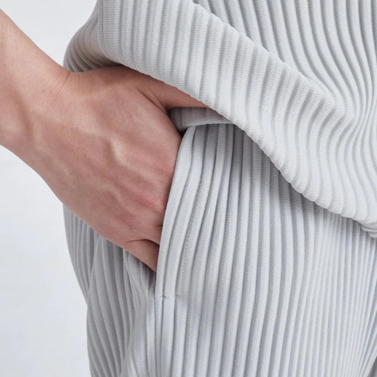 Ribbed Cotton Trousers