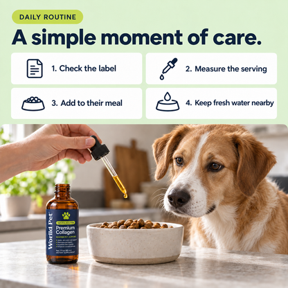 World Pet 4-in-1 Liquid Collagen for Dogs