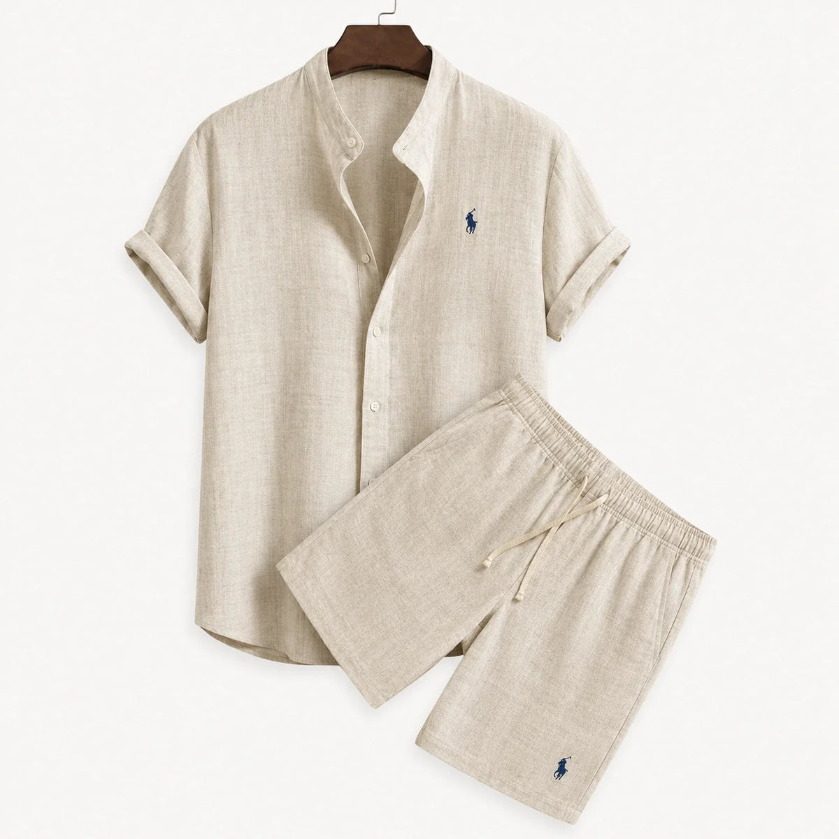 Men's Linen Set [Buy shirt, Get shorts free]