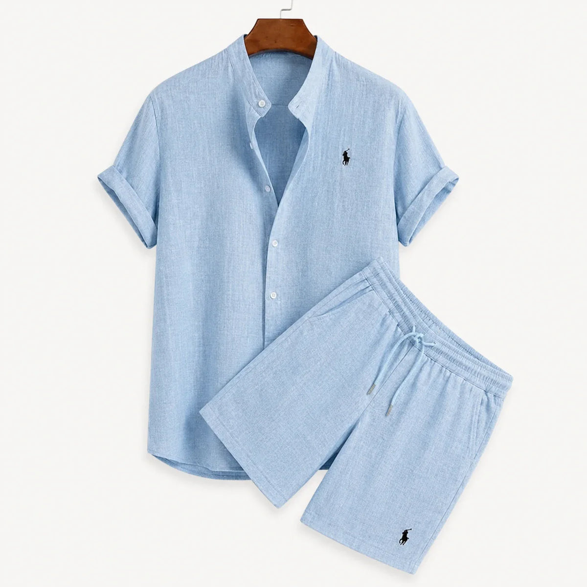 Men's Linen Set [Buy shirt, Get shorts free]