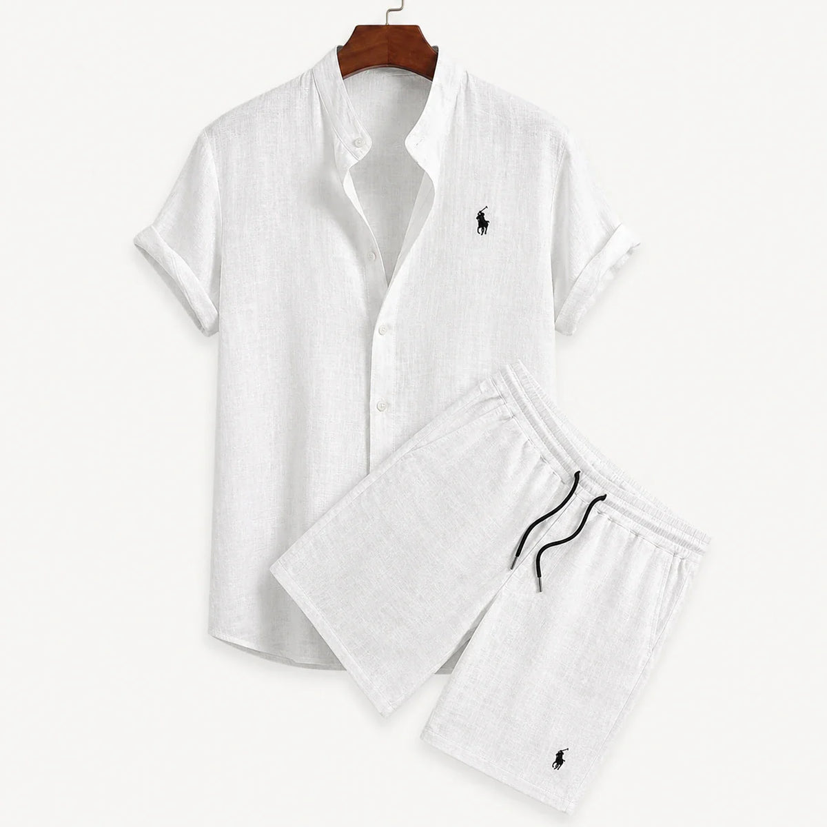 Men's Linen Set [Buy shirt, Get shorts free]