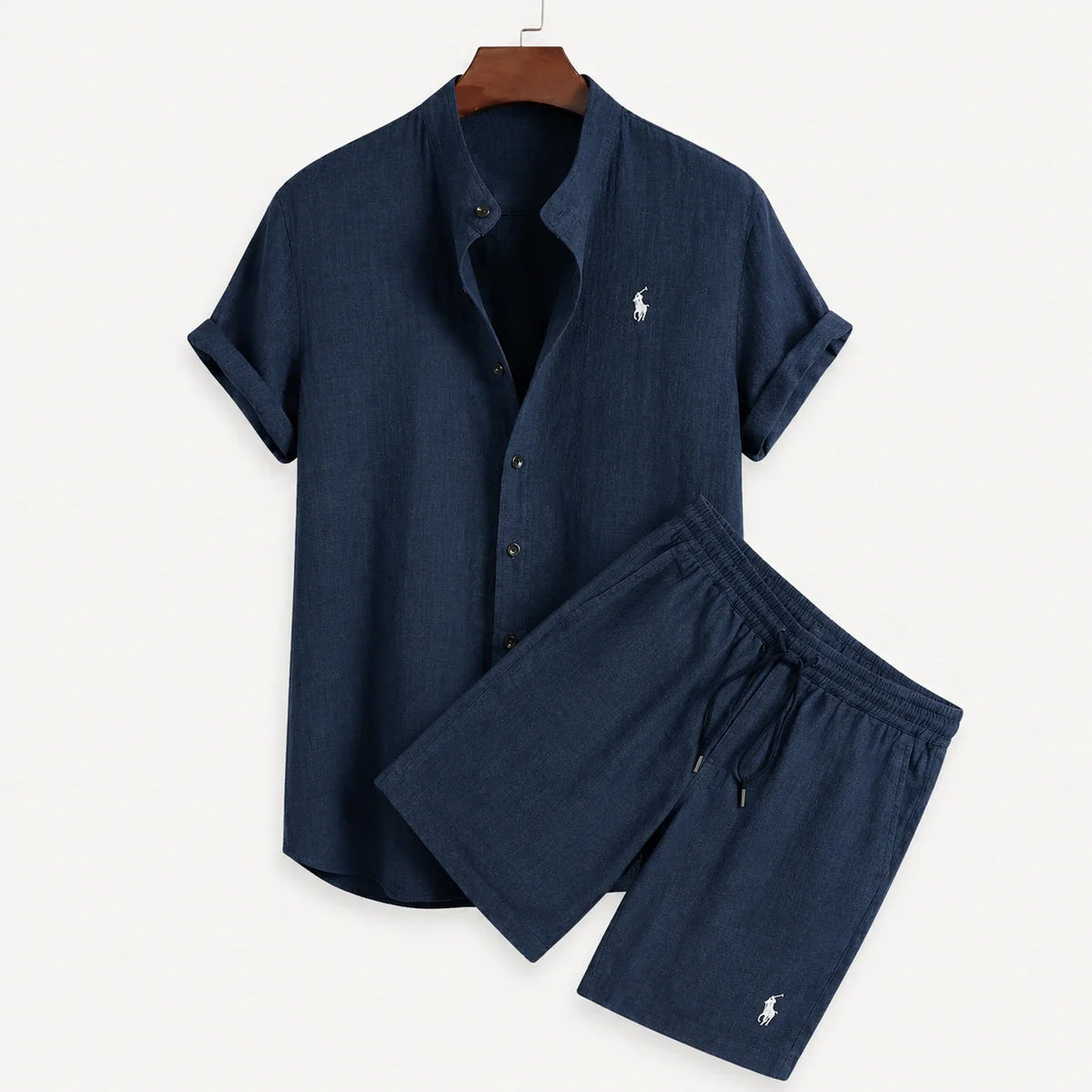 Men's Linen Set [Buy shirt, Get shorts free]